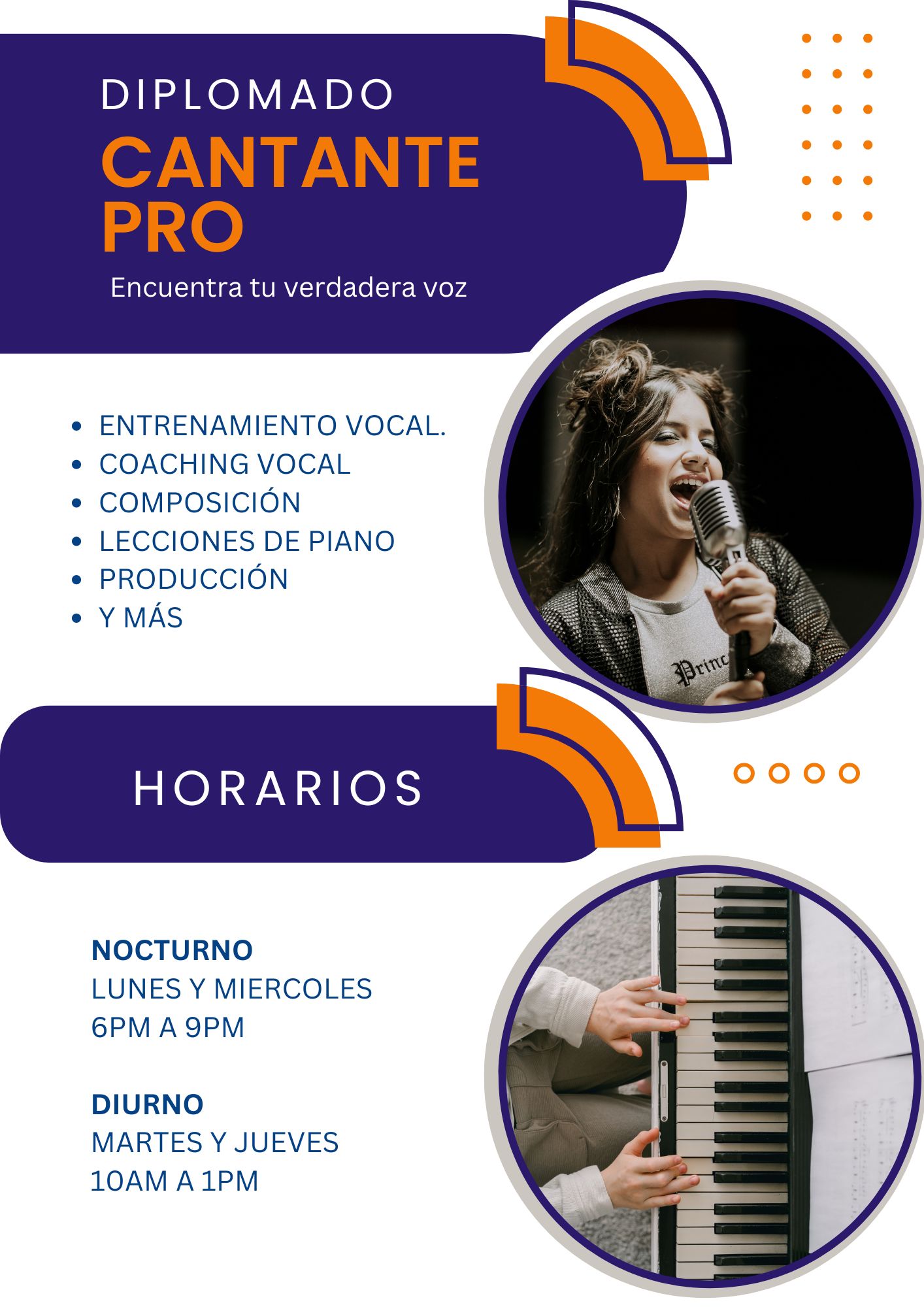 Curso Cantante Profesional Bogotá, Colombia